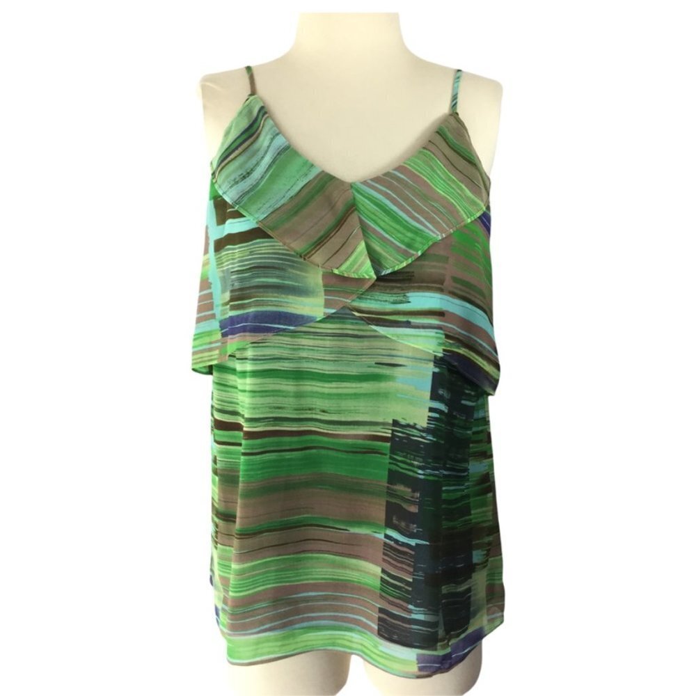 Cabi ruffled top